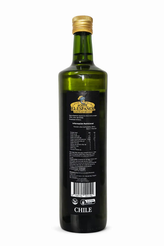 Aceite de Oliva 1 Lt marca El Español Acidez 0.4%