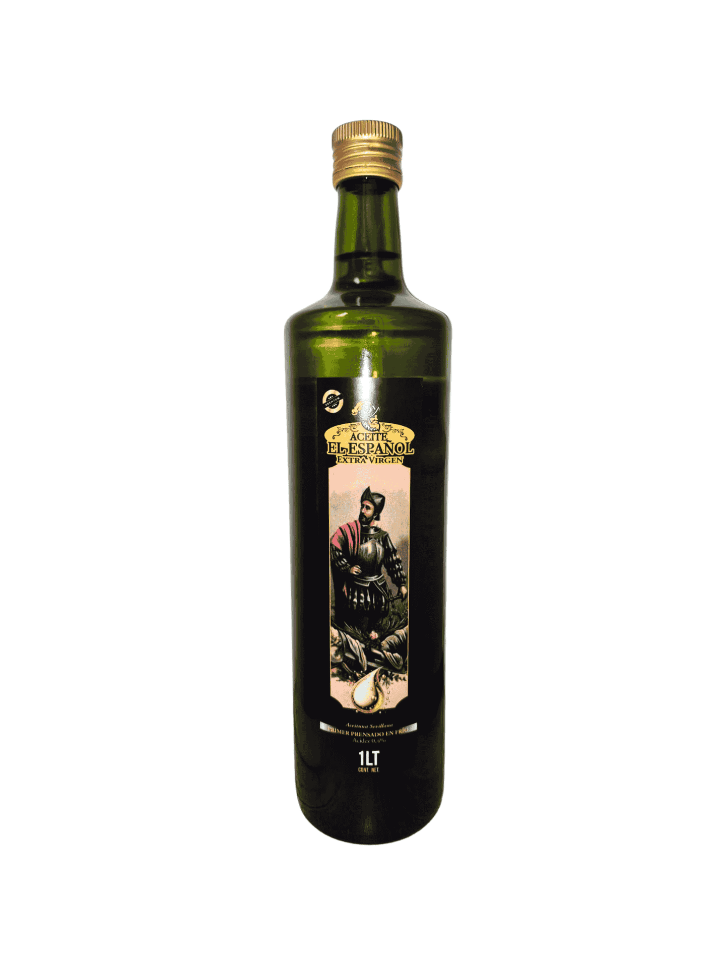 Aceite de Oliva 1 Lt marca El Español Acidez 0.4%