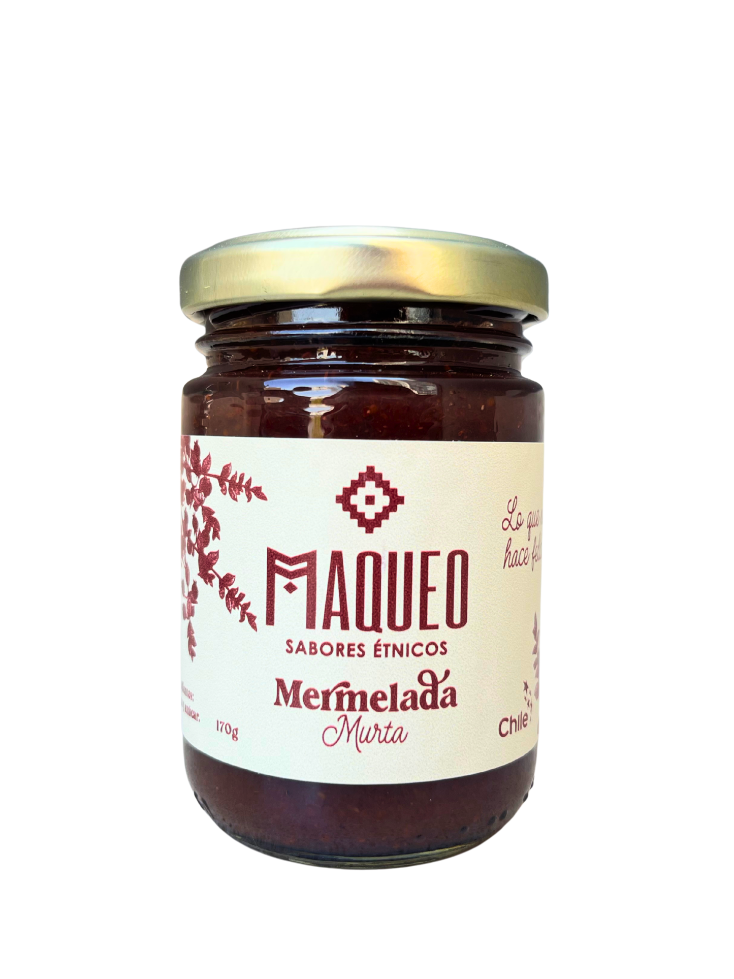 Pack Mermeladas de Maqui, Arrayán y Murta 170 gr. (con azúcar)