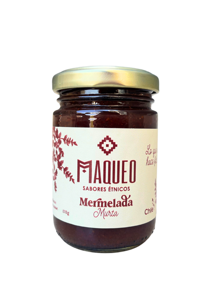 Pack Mermeladas de Maqui, Arrayán y Murta 170 gr. (con azúcar)