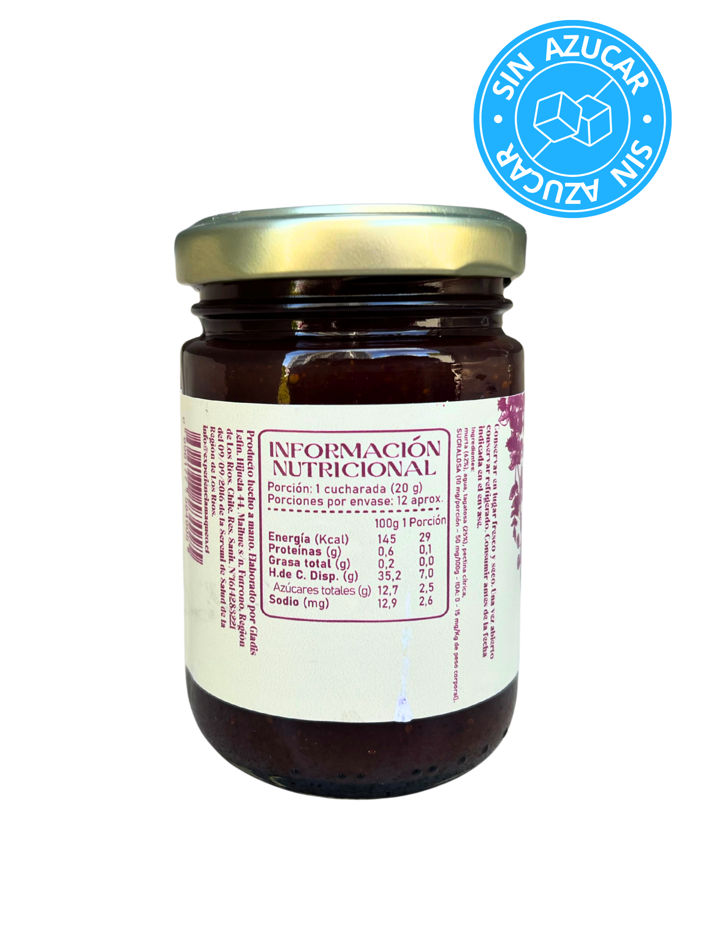 Mermelada de Murta sin azúcar 170 gr. (con Tagatosa)