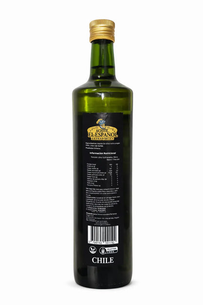 Aceite de Oliva 1 Lt marca El Español Acidez 0.4%
