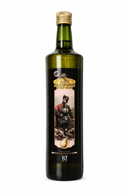 Aceite de Oliva 1 Lt marca El Español Acidez 0.4%