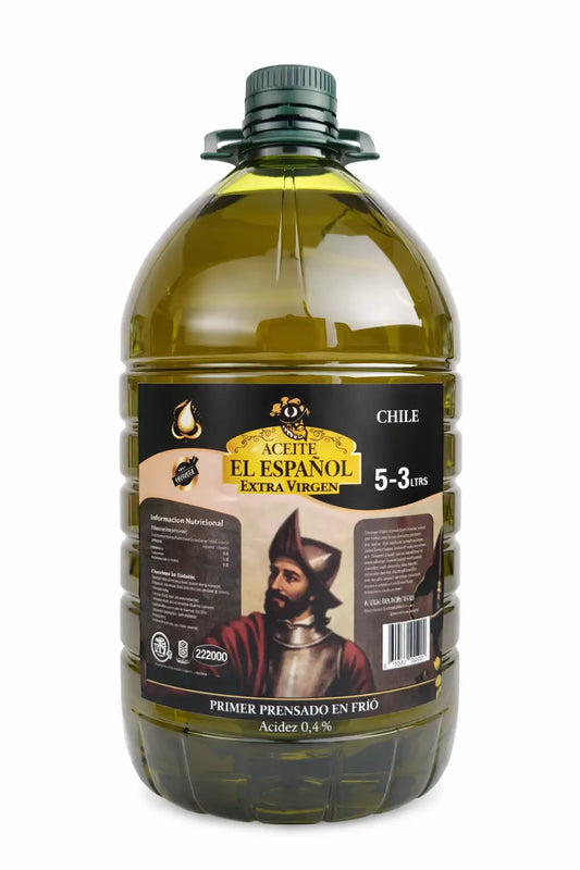 Aceite de Oliva 5 Lt marca El Español Acidez 0.4%
