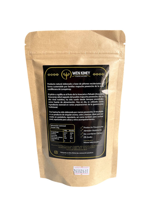 Harina de Piñón 200gr Wen Kimey | Producto Mapuche Nutritivo
