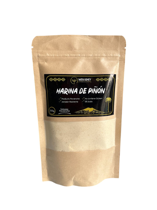 Harina de Piñón 200gr Wen Kimey | Producto Mapuche Nutritivo