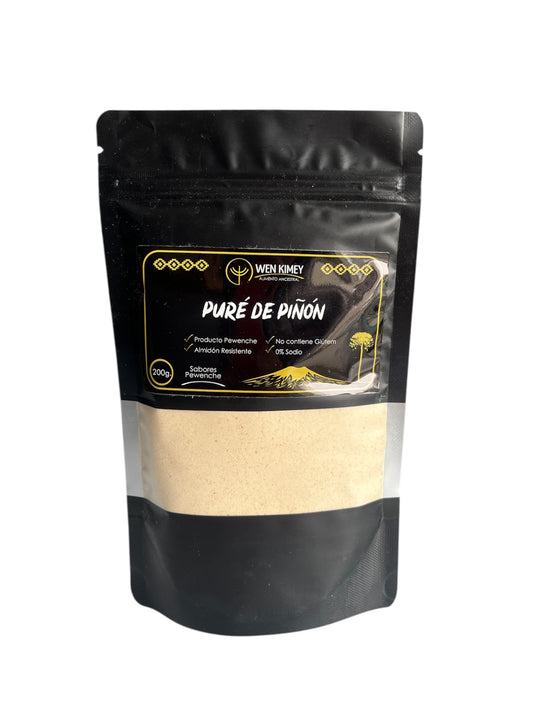 Puré de Piñón 200gr Wen Kimey | Producto Mapuche Nutritivo