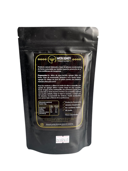 Puré de Piñón 200gr Wen Kimey | Producto Mapuche Nutritivo