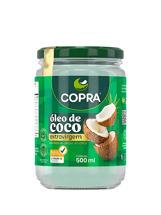 Aceite de Coco 500 ml Marca Copra Extra Virgen 0,3% acidez