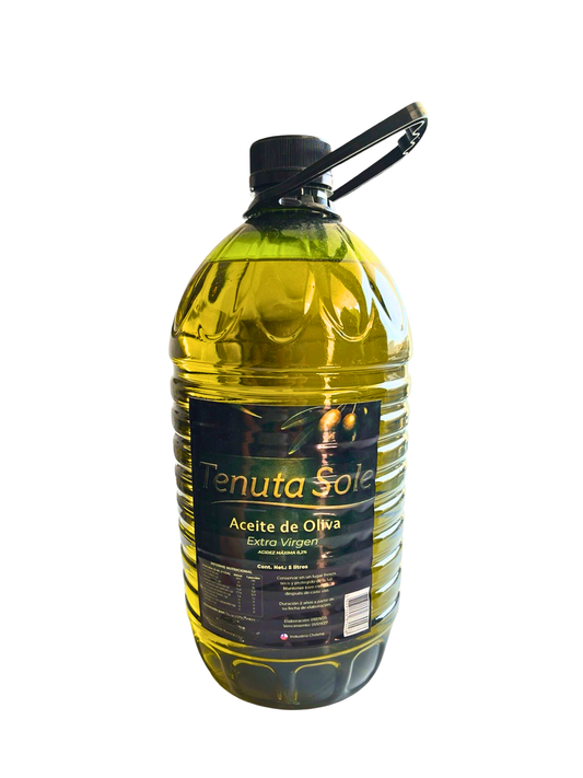 Aceite de Oliva 5 Lt Marca Tenuta Sole Acidez máxima 0.2%